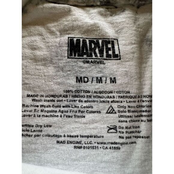 X-men 97 Women’s S Storm Marvel electric tye dye superhero short sleeve crew sli - Picture 5 of 5